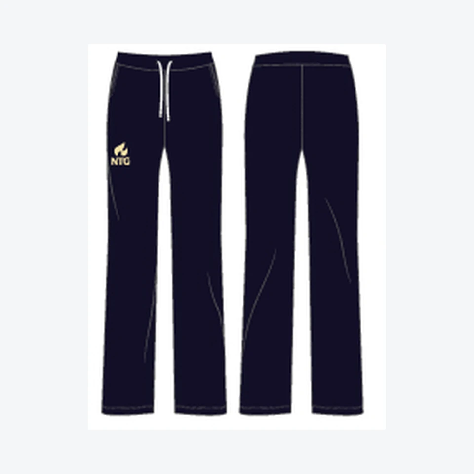 Joggebukse straight long leg med NTG Seiling-trykk