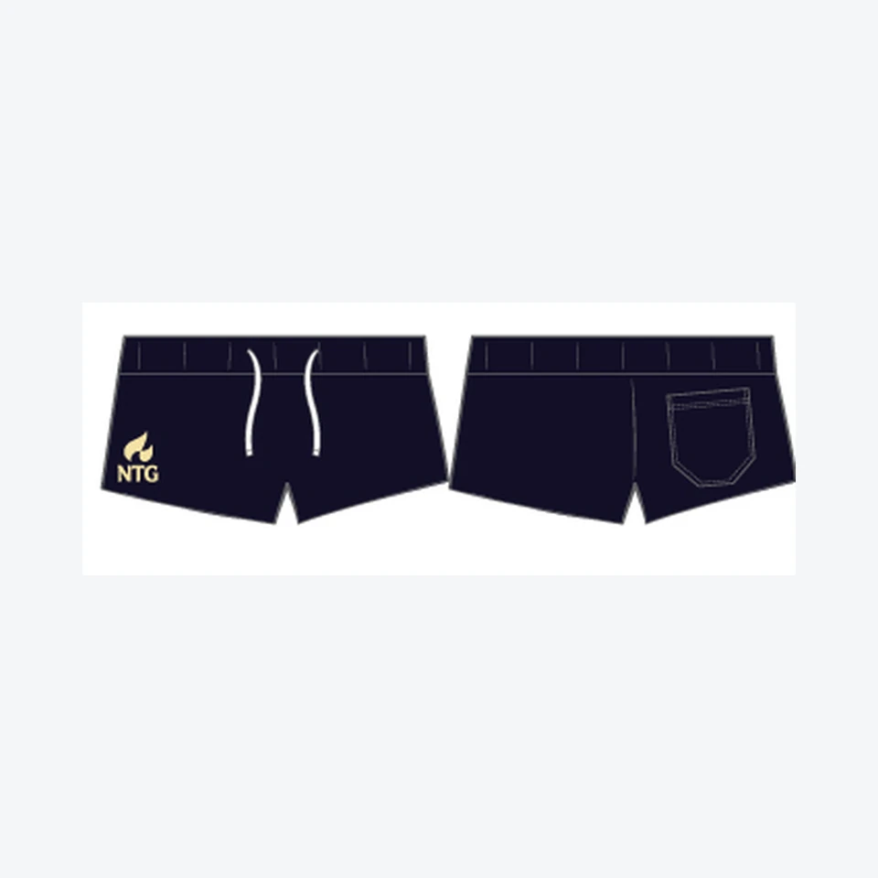 Shorts jente med NTG Seiling-trykk